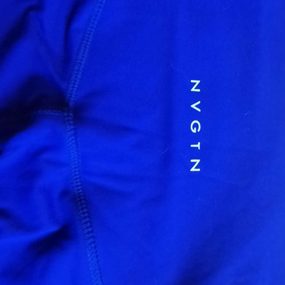 Royal blue NVGTN signature leggings